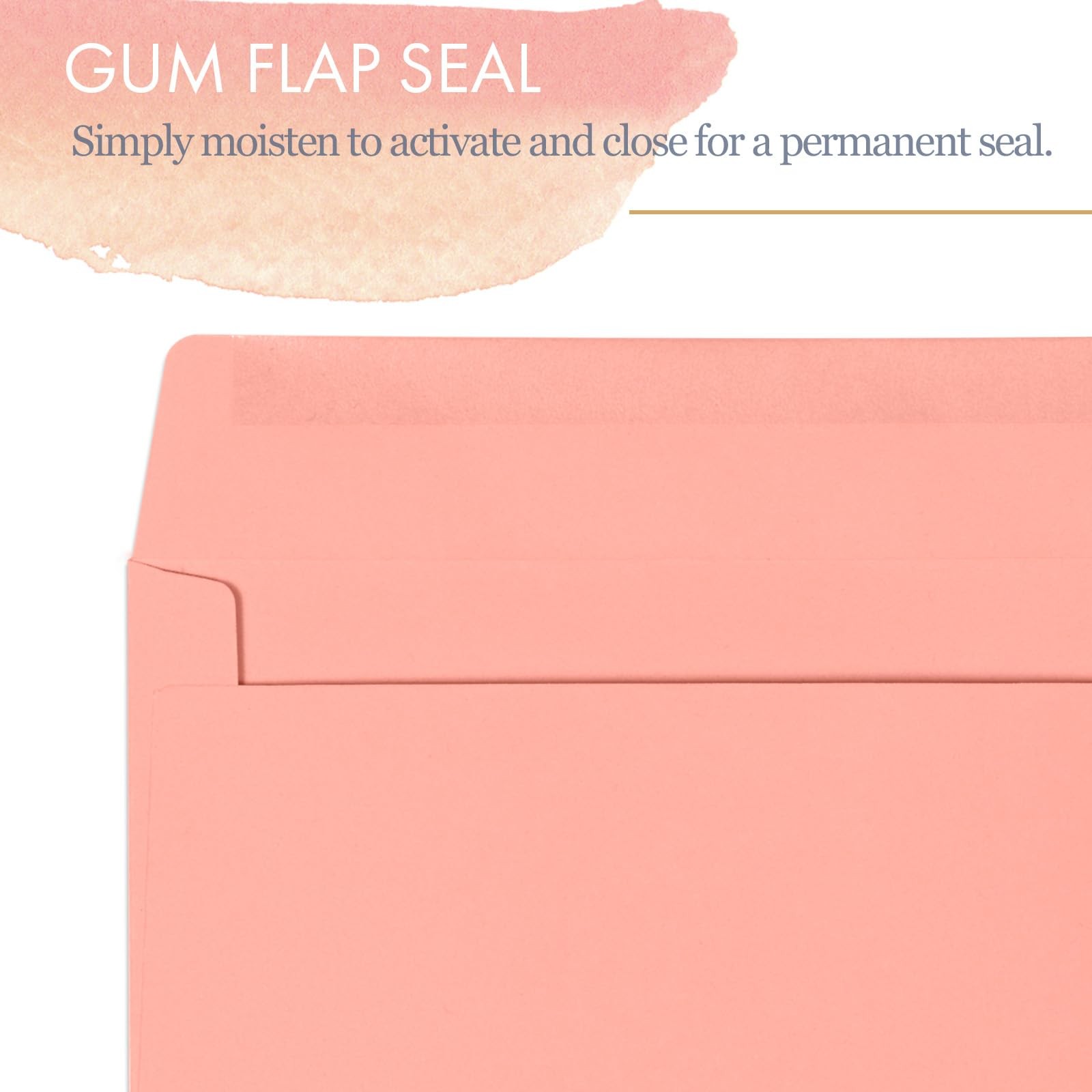 A4 Envelopes Colored 4×6 Invitations 4 1/4 x 6 1/4 Inch 10 Pastel 50 PCS