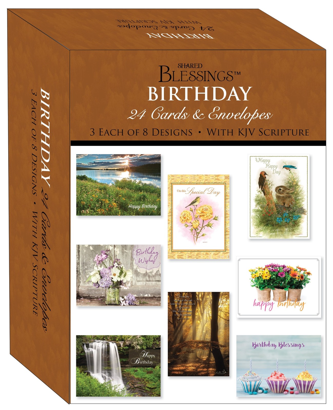 BOXED CARD-LARGE BIRTHDAY ASSORTMENT (BOX OF 24)