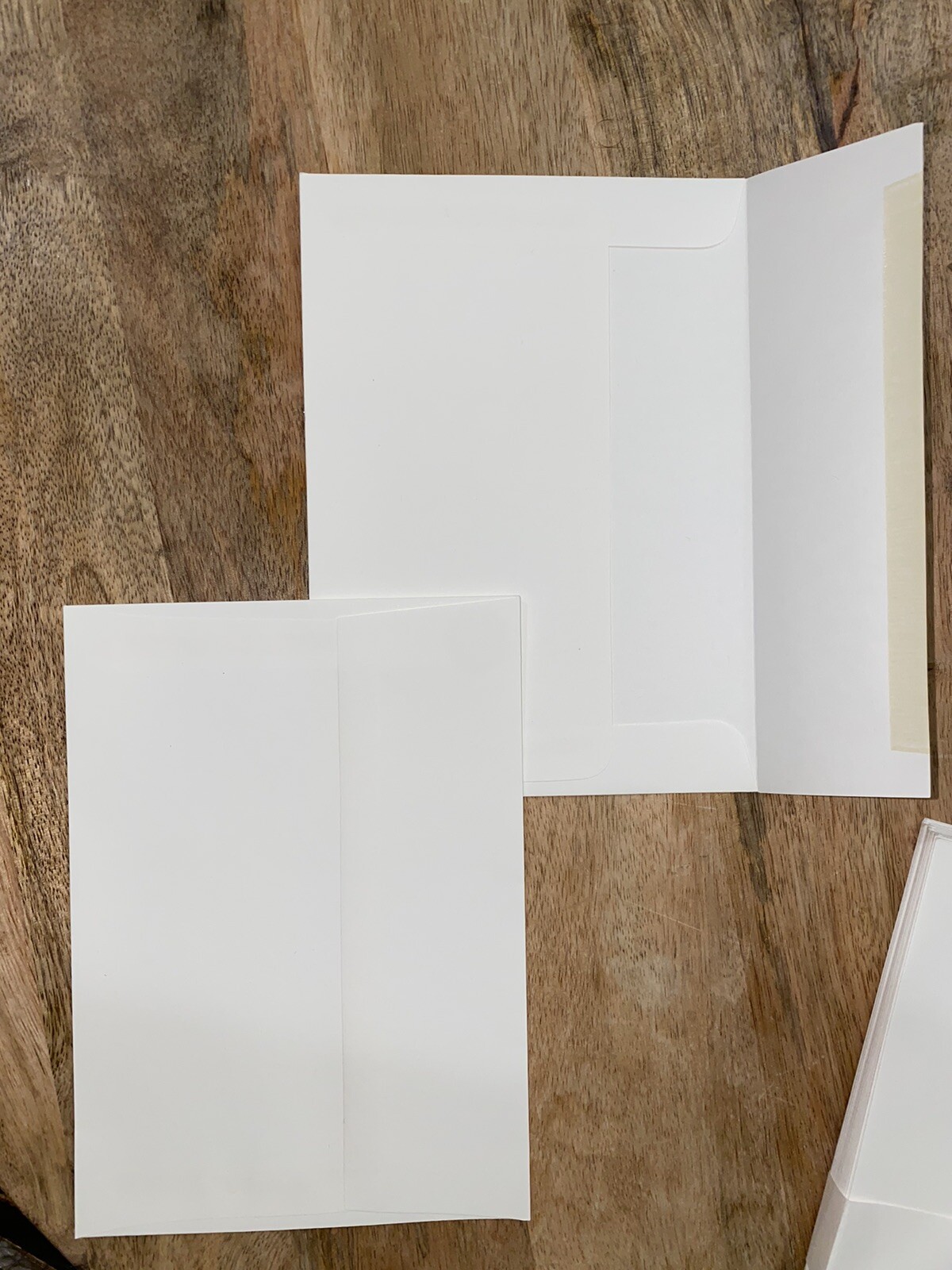 20 White Invitation A7 Square Flap Envelopes 5.25″ x 7.25″ inches for 5×7 Invite