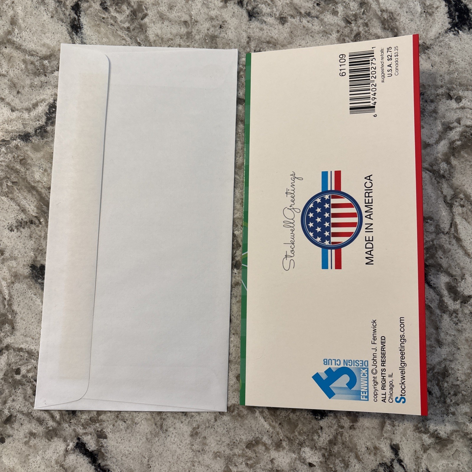Merry Christmas Money Gift Card Holder Stockwell Greeting Card