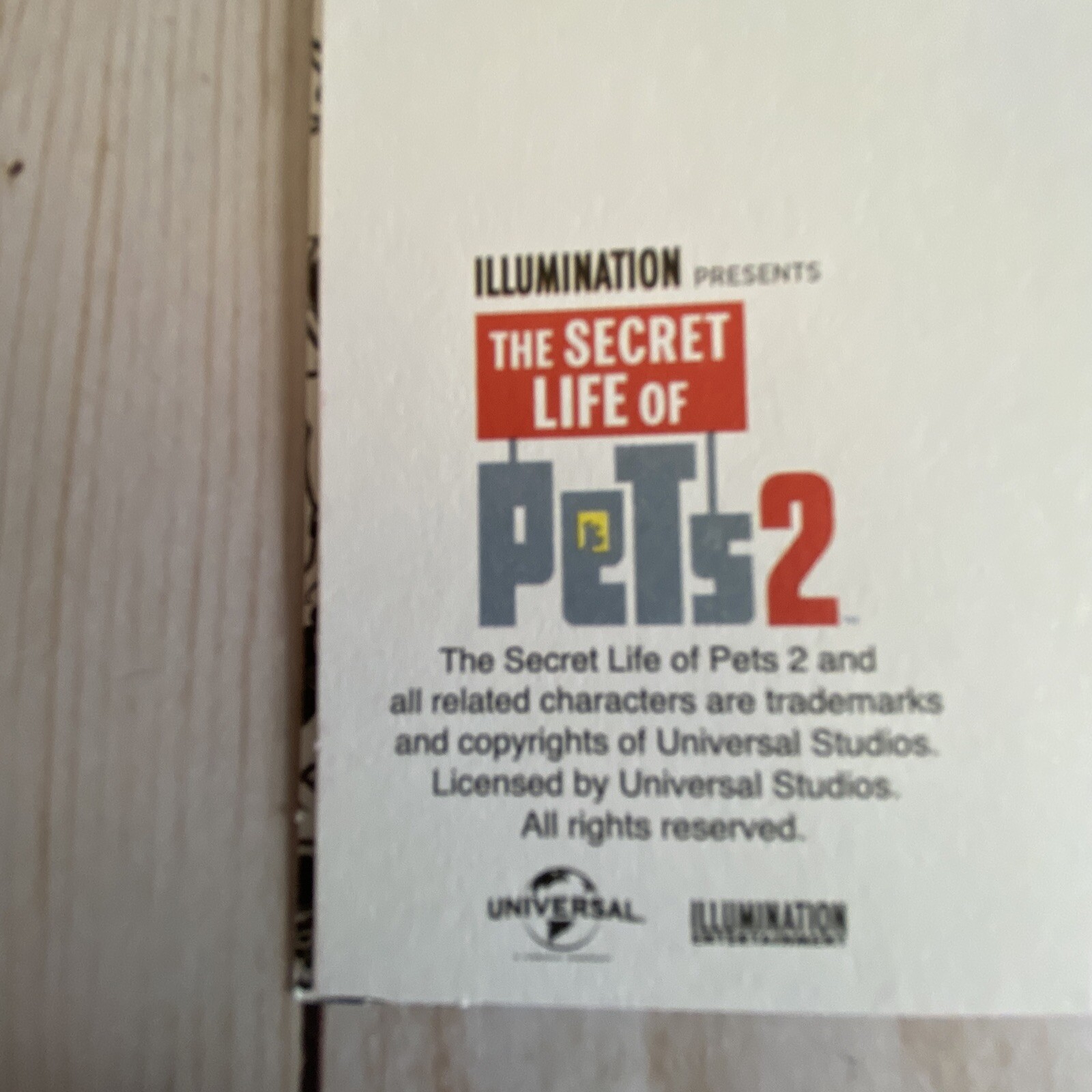 Secret Life of Pets Snowball Rabbit Happy Birthday Card Fun That Can’t Be Tamed