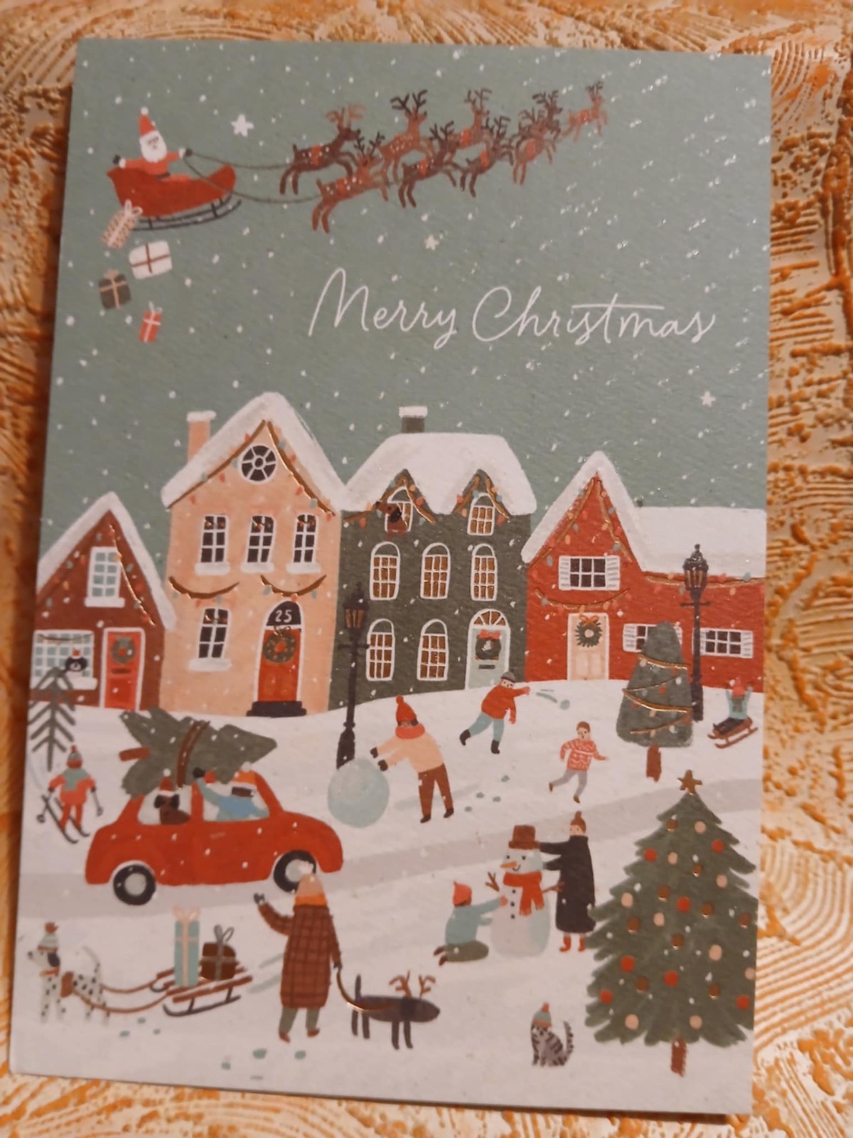 *American Greetings Christmas Card Wishing You Festive Fun And Holiday Cheer