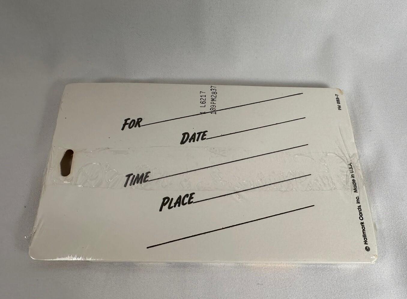 Vintage Party Invitations Race Cars 5″x4″ Hallmark Cards 8 Pack