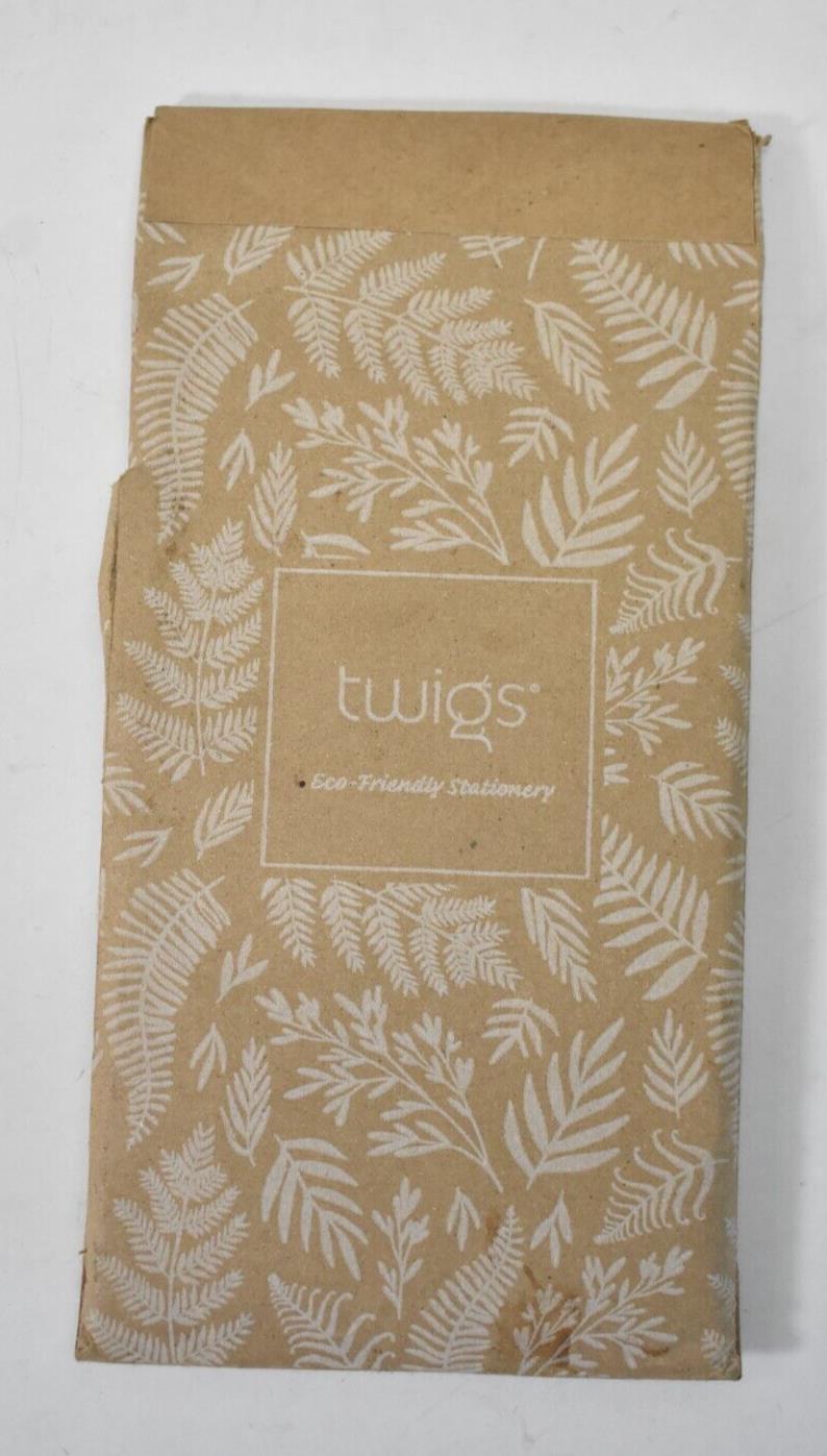 Twigs Paper Cat Stationary Note Card Set 24 Blank Cards/Envelopes 5.5″ x 4.25″