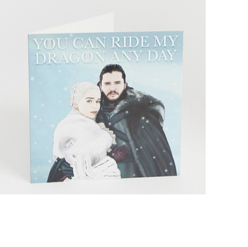 Game of Thrones: You can ride my dragon any day | Greeting Card