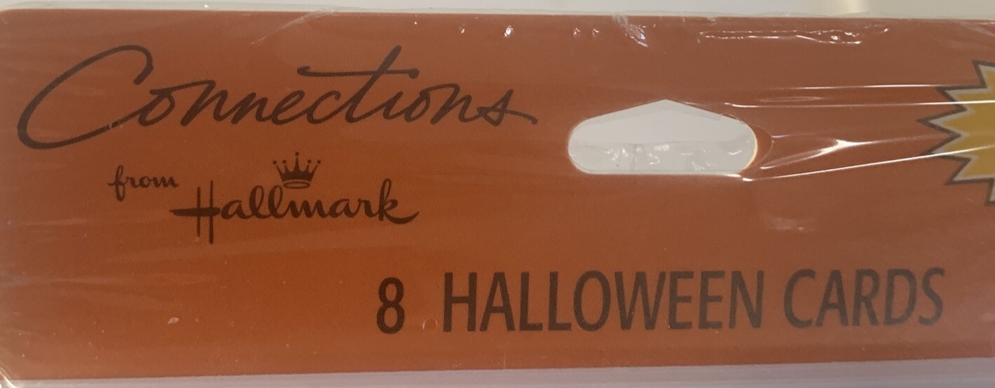 Lot of 2 Sealed Packages Happy Halloween Cards Sealed Invitations Greeting Note
