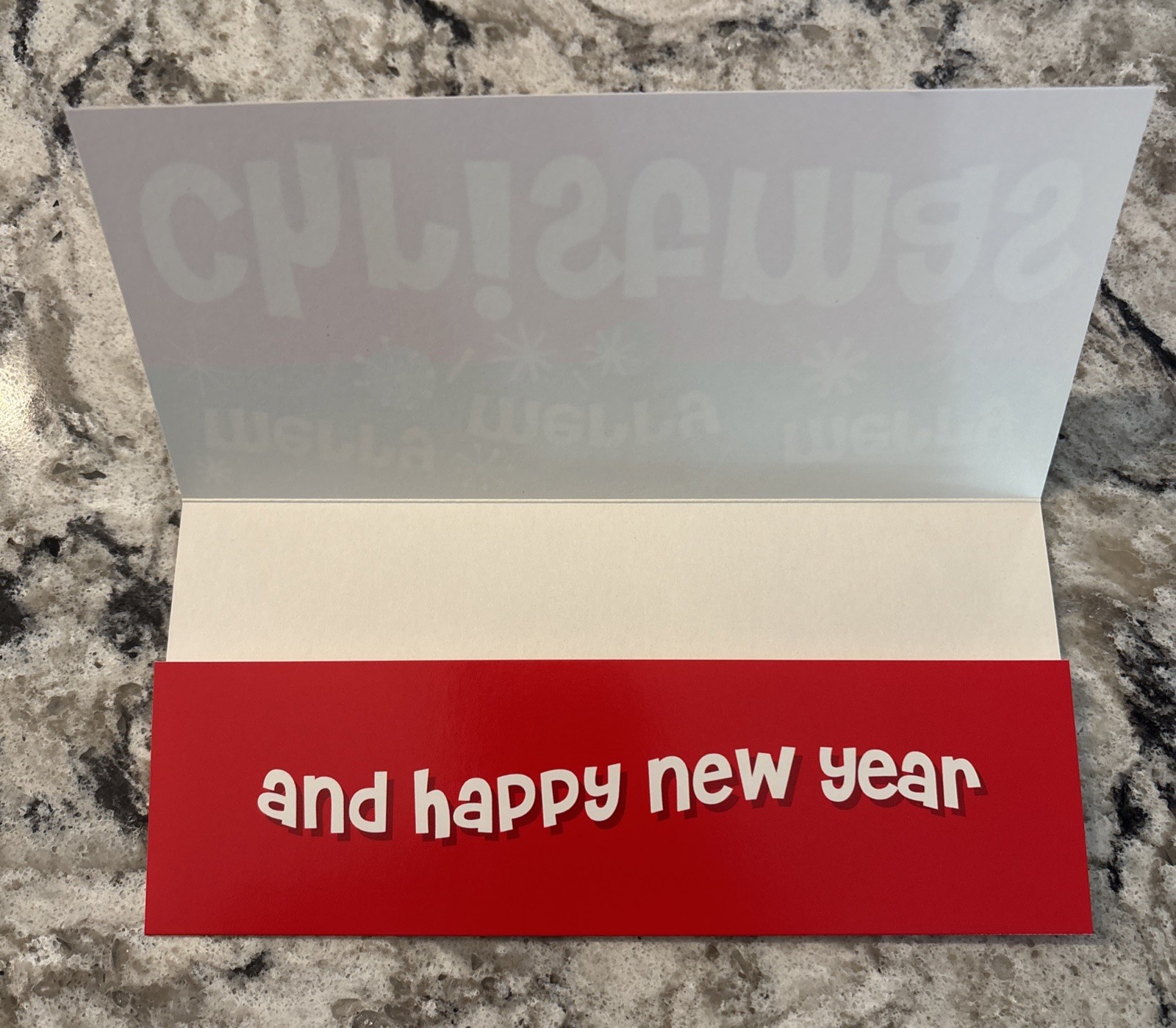 Merry Christmas Money Gift Card Holder Stockwell Greeting Card