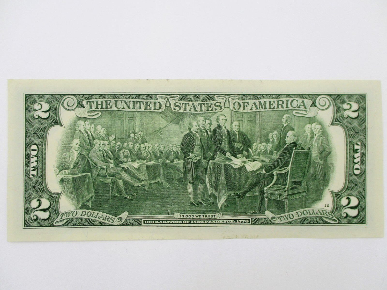Happy 2nd Birthday $2 Bill Uncirculated Genuine US Currency Rare Unique Keepsake