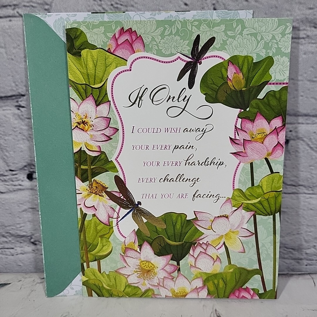 Sympathy with Printed Envelope Thoughts and Inspirations Greeting Card