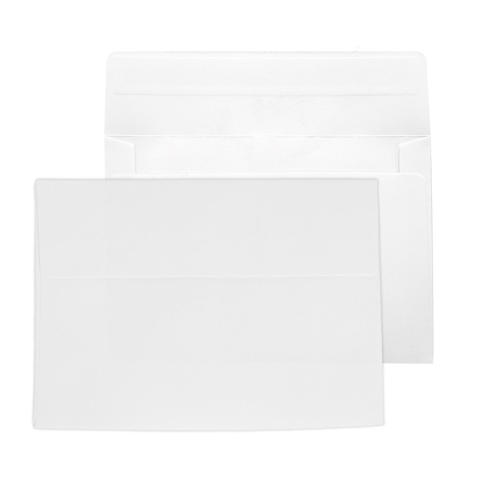 100 Packs A7 Self Seal Envelopes 5×7 Invitations Greeting Cards White Wedding