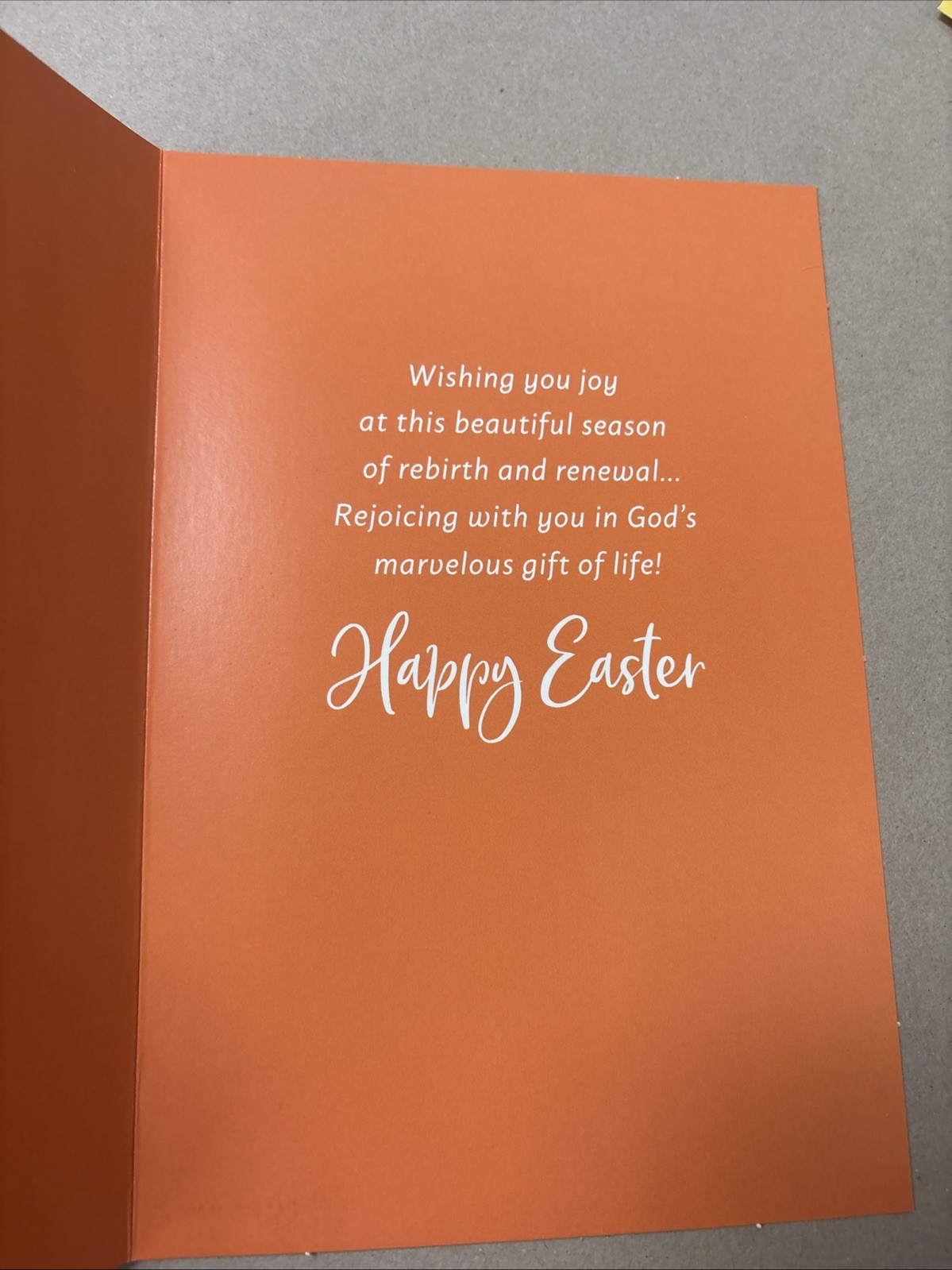 Easter He Is Risen God’s Marvelous Gift Religious 5.5”x8” Greeting Card