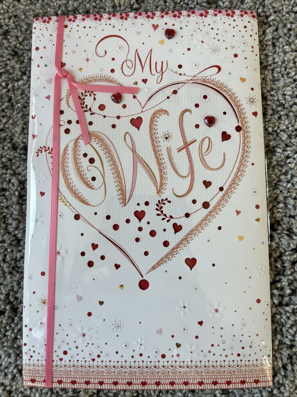 Valentine’s Day card for Wife. By Turnowsky. American Greetings Retails $6.99