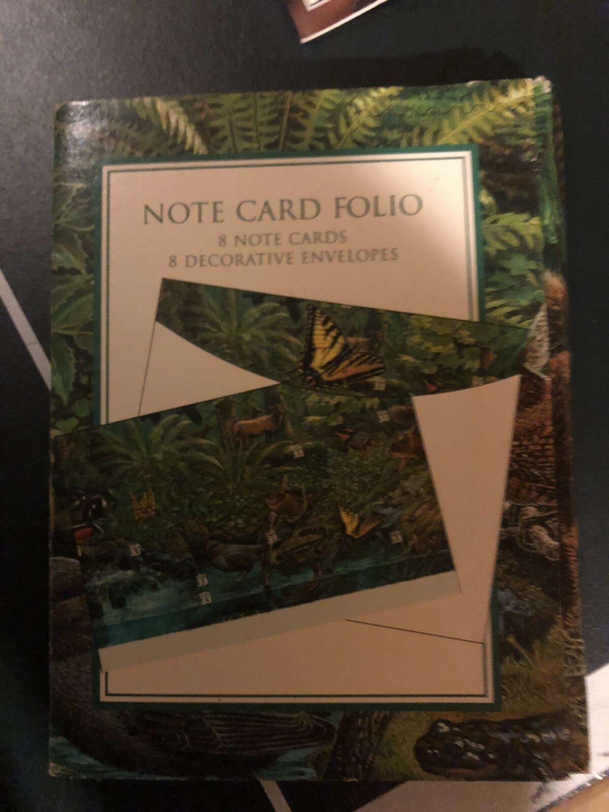 VTG 2000 USPS North America Nature Ensemble 8 Note Card Folio
