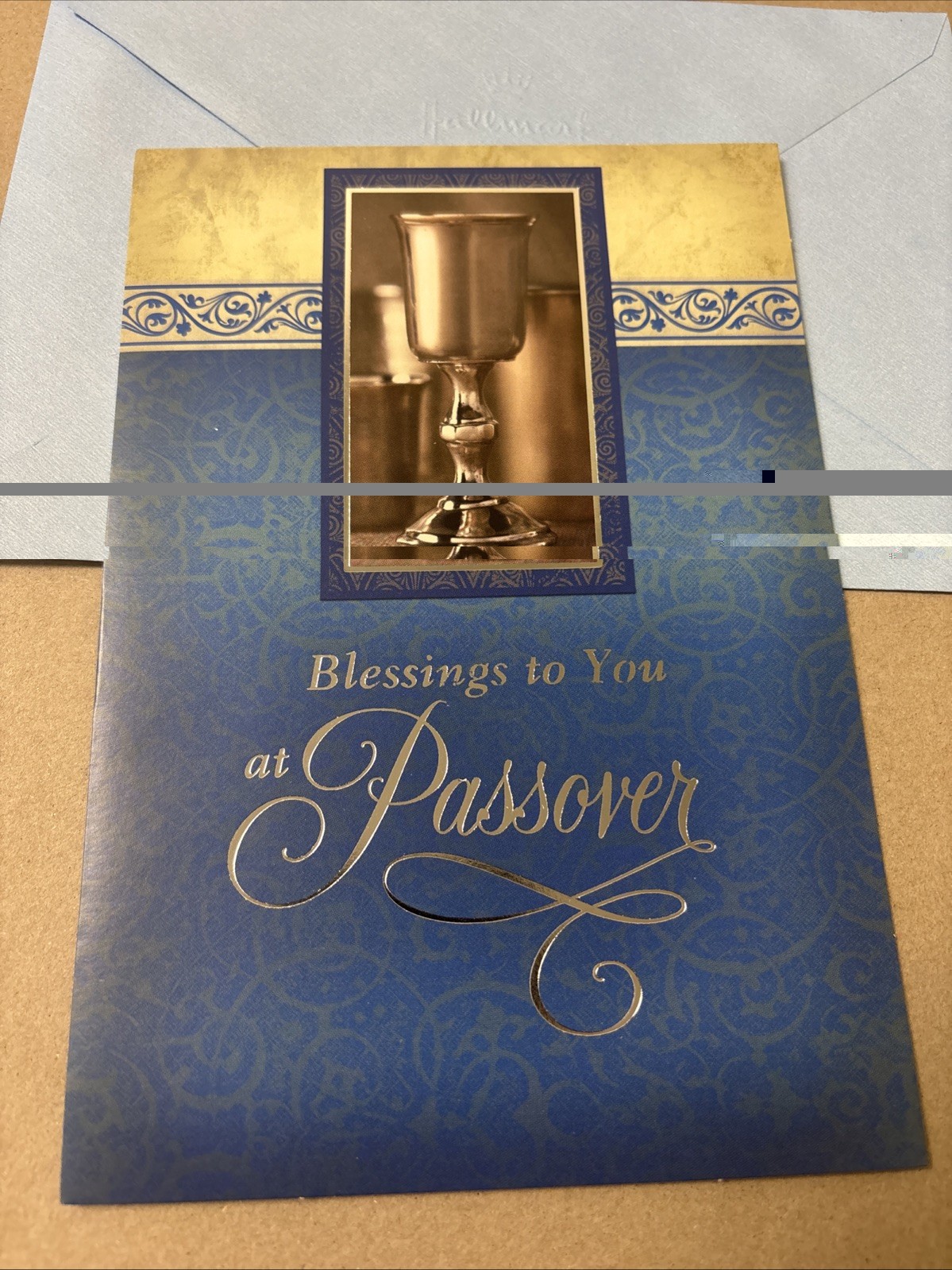 Passover Blessings To You Religious 5”x7” Hallmark Greeting Card