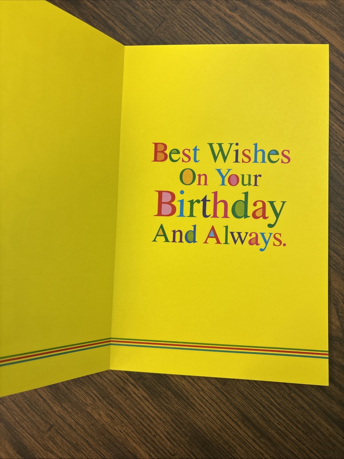 Happy Birthday Have Fun Special Day Colorful 5’x7.75″ Stockwell Greeting Card