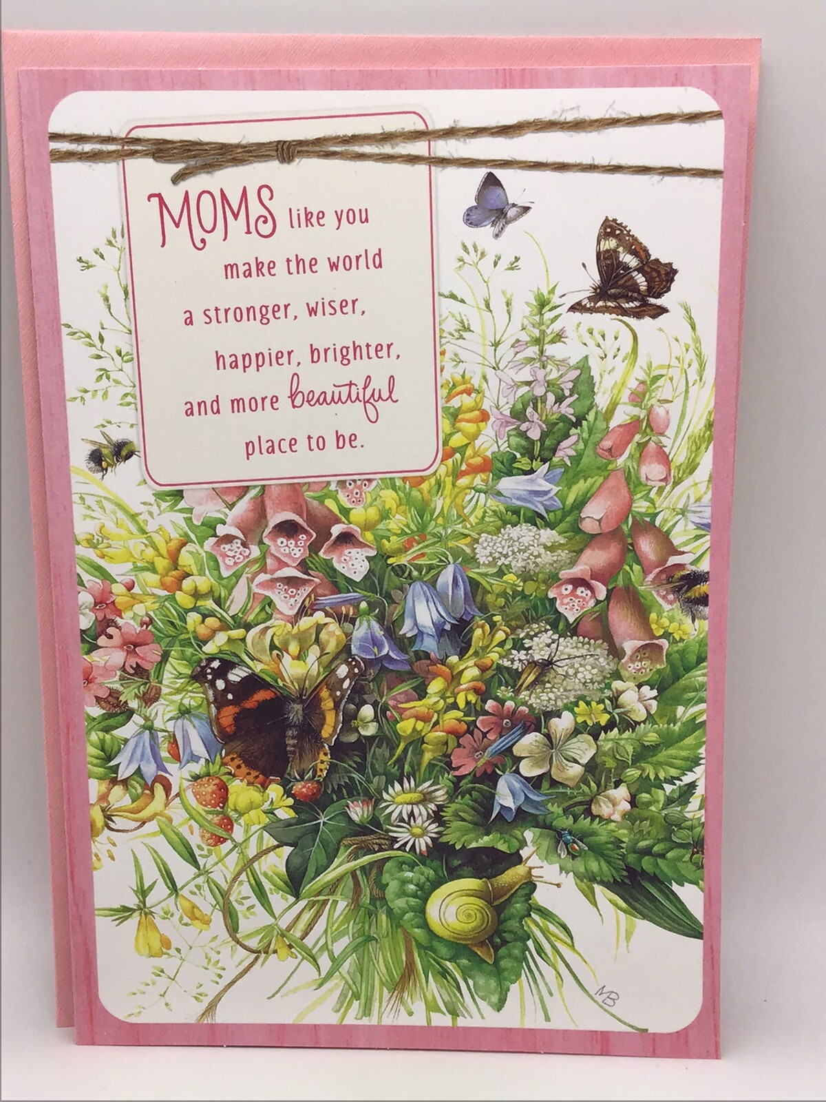 Hallmark Happy Mother’s Day Card SOMEONE SPECIAL 8×5.5 Nature Sketchbook Friend