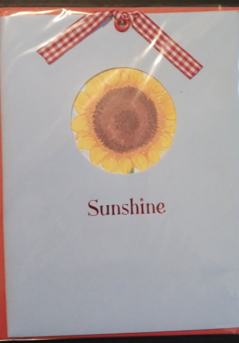 SUZY’S ZOO “SUNSHINE” BIRTHDAY GREETING CARD