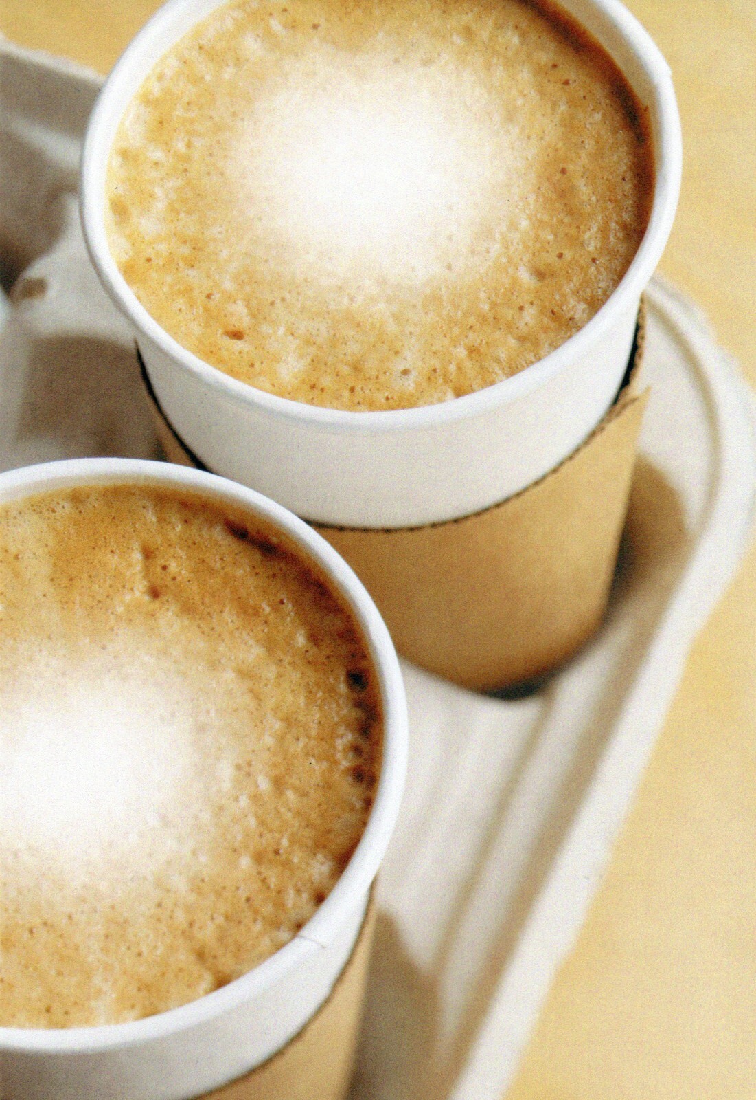Simple ANYTIME MULTIPURPOSE Blank Card, Coffee Latte Espresso Cup by Hallmark +✉