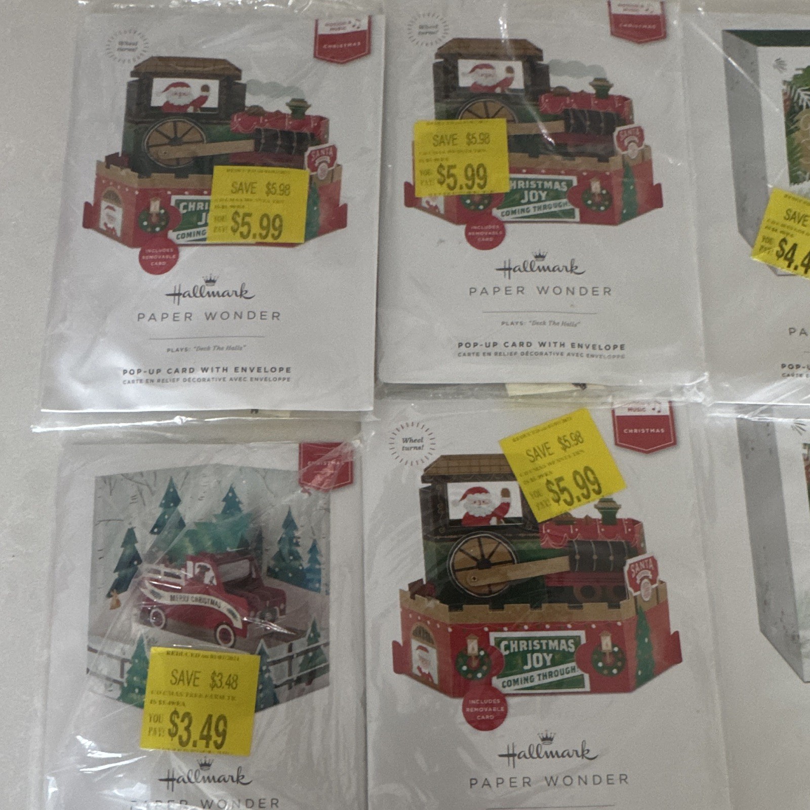 Hallmark Paper Wonder Christmas Pop-Up Card, Multicolor, Includes Envelope