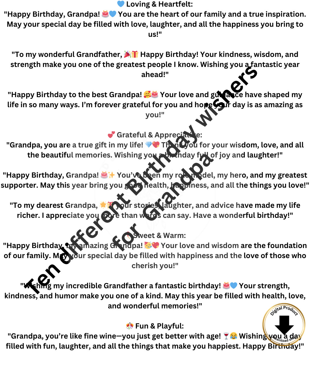 New Digital Birthday Card Printable