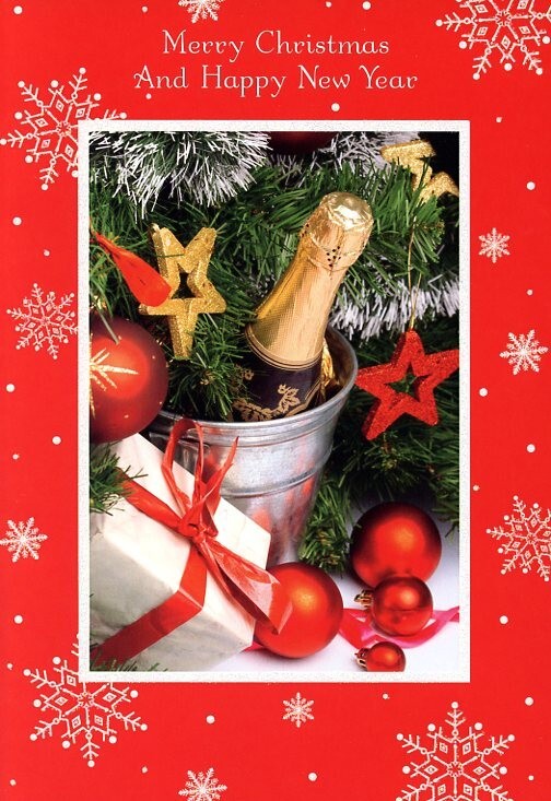 Merry Christmas & Happy New Year – Christmas Greeting Card – 20833