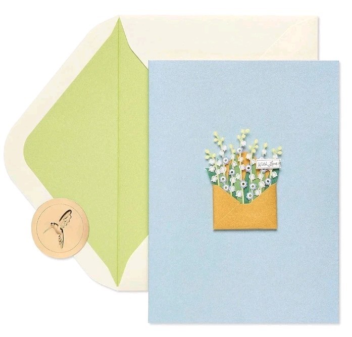 Papyrus Blank Card With Love Multipurpose