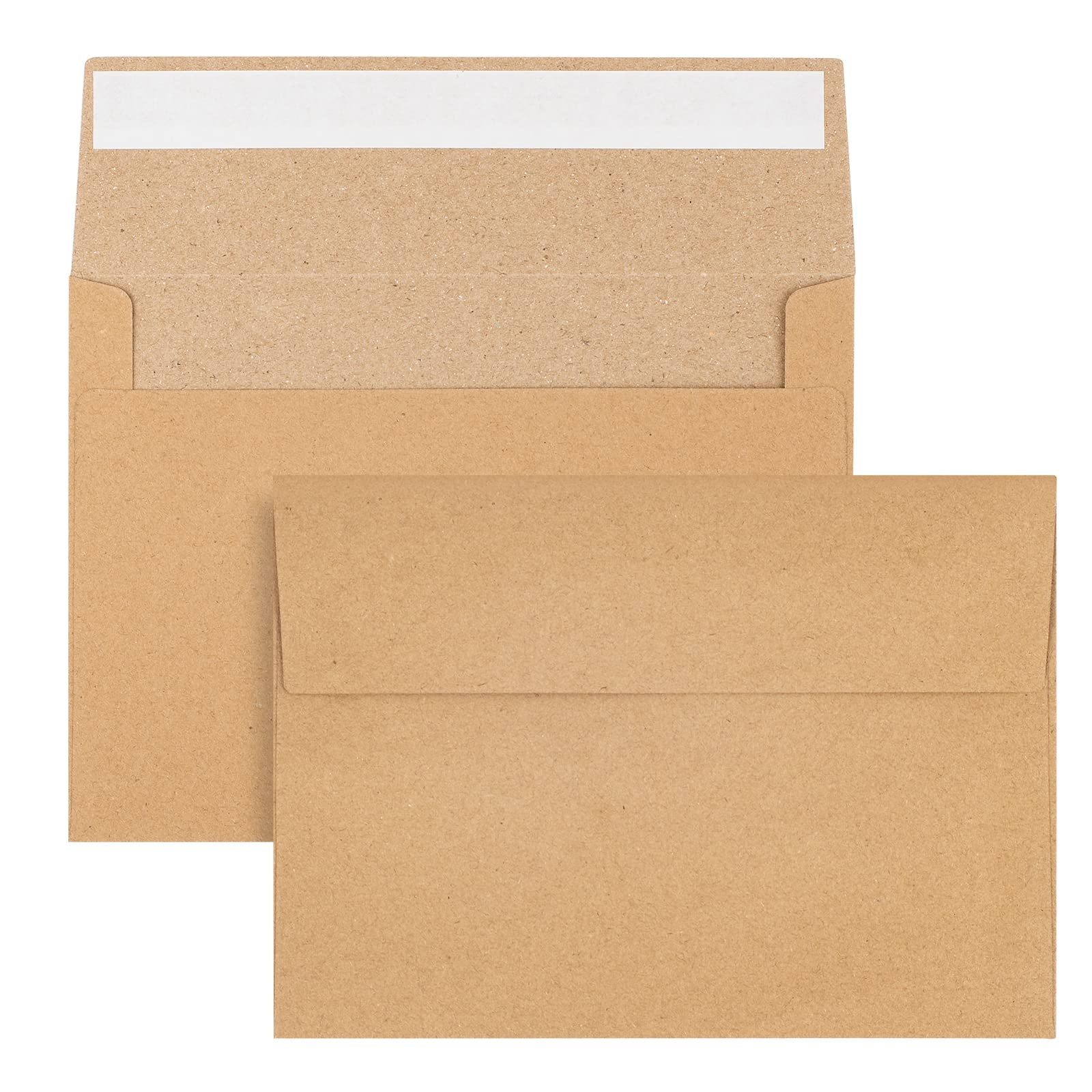 50 Pack Kraft Envelopes, 4 X 6 Inch Brown,Envelopes A4 Envelopes Card, Envelopes