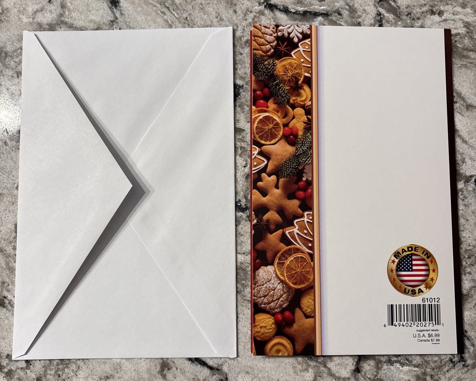 Merry Christmas All The Love Wishing 5”x7.75″ Stockwell Greeting Card