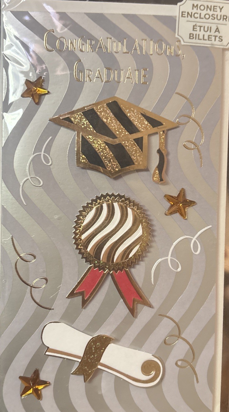 Papyrus~3D Graduation Card~Money Enclosure~…All Good Things Coming Your Way…