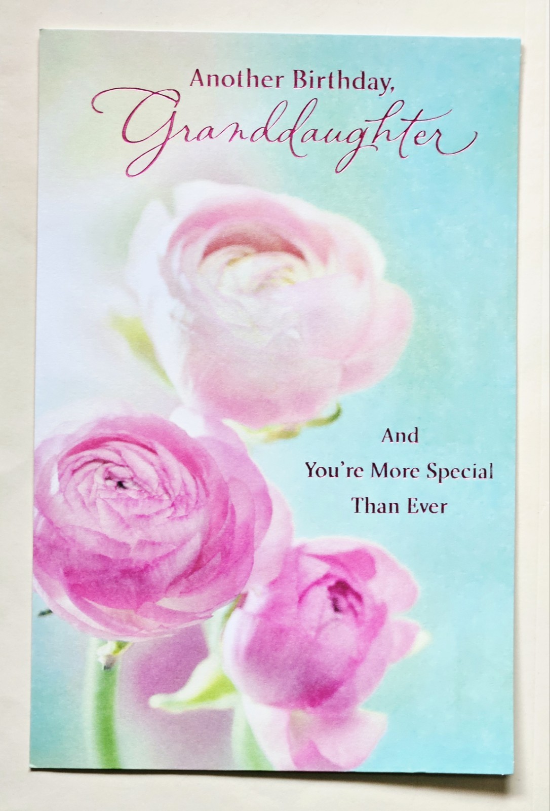 Happy Birthday Granddaughter /Greeting Card Large Format (incl. Envelope 8×5.5″)