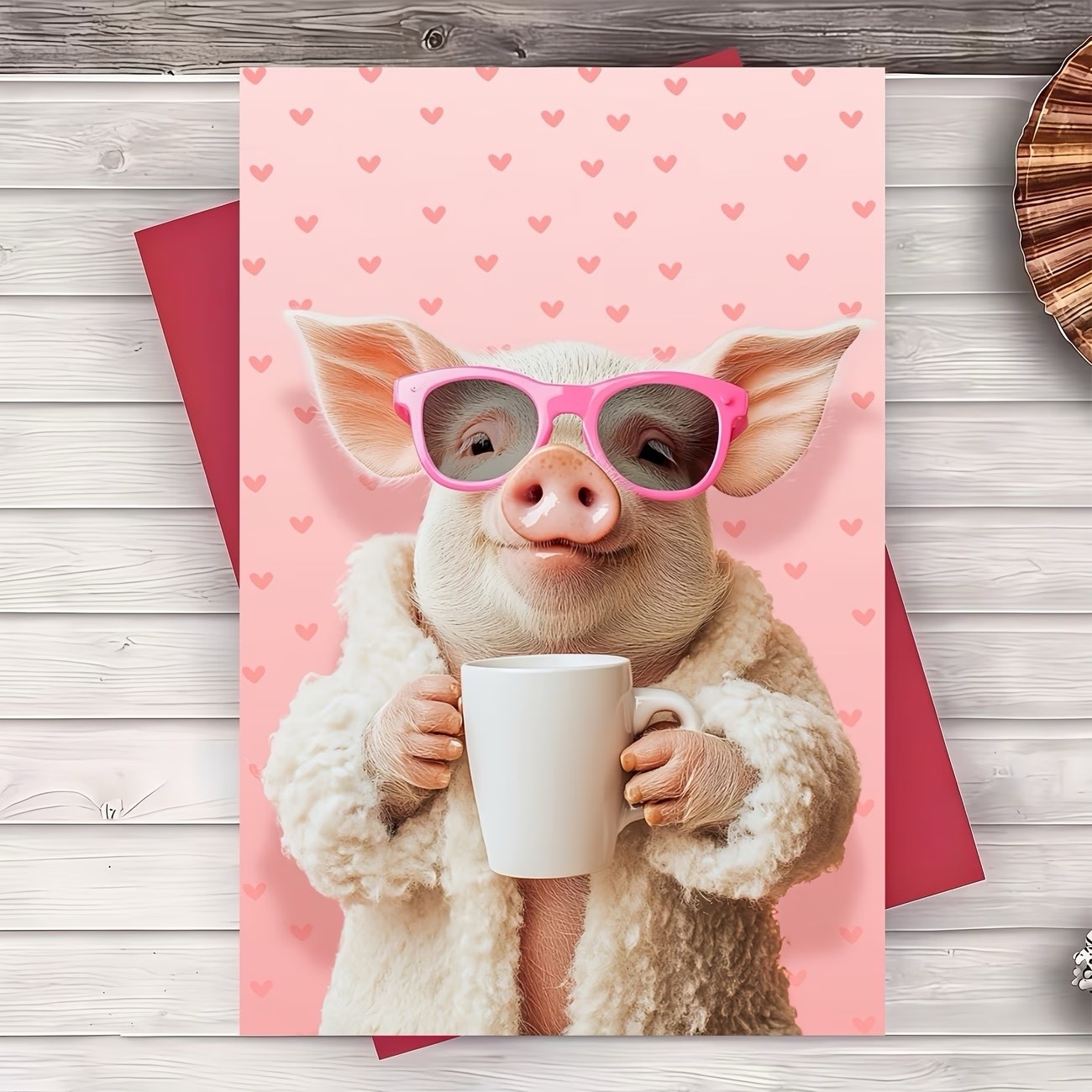 ADORABLE ANY OCCASION CARD – BLANK CARD & ENVELOPE