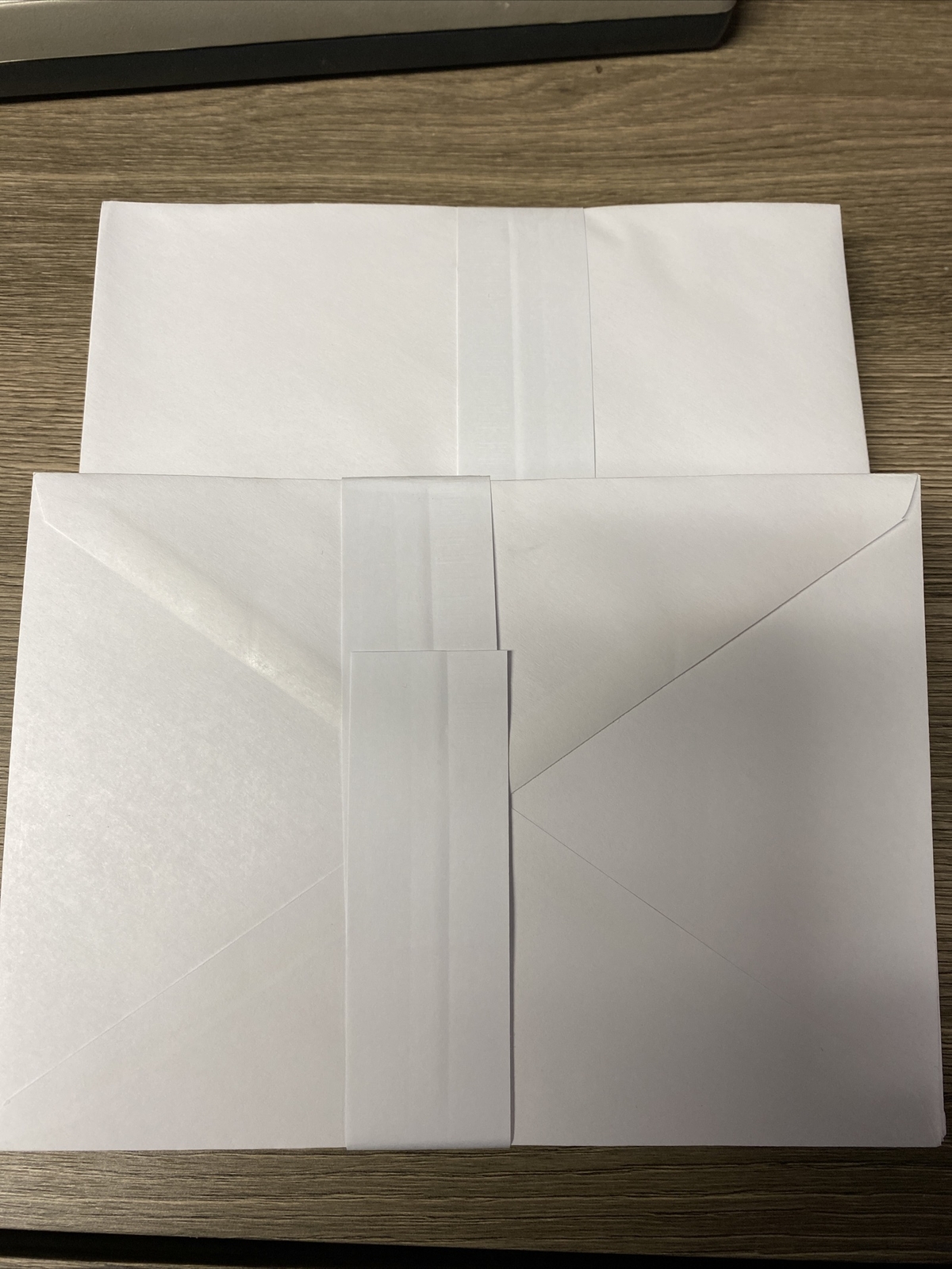 25 White Invitation A7 Angle Flap Envelopes 5.25″ x 7.25″ for 5×7 Invite