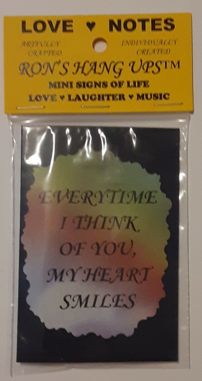 Set of 6 Love Note Cards Greeting Cards Blank Inside Inspirational Friendship #2