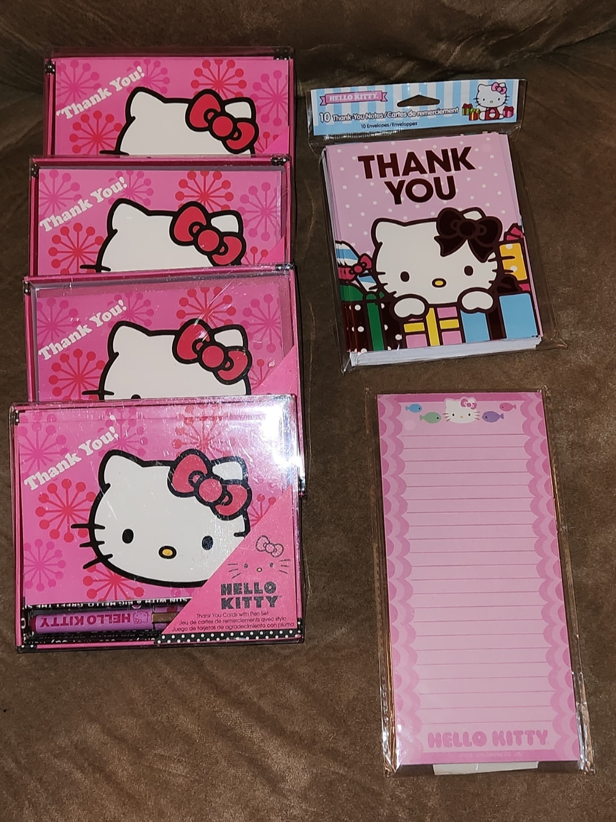 Hello Kitty Birthday Party Favor Gift Bag 92 Items Coloring Book Sticker Cups ++