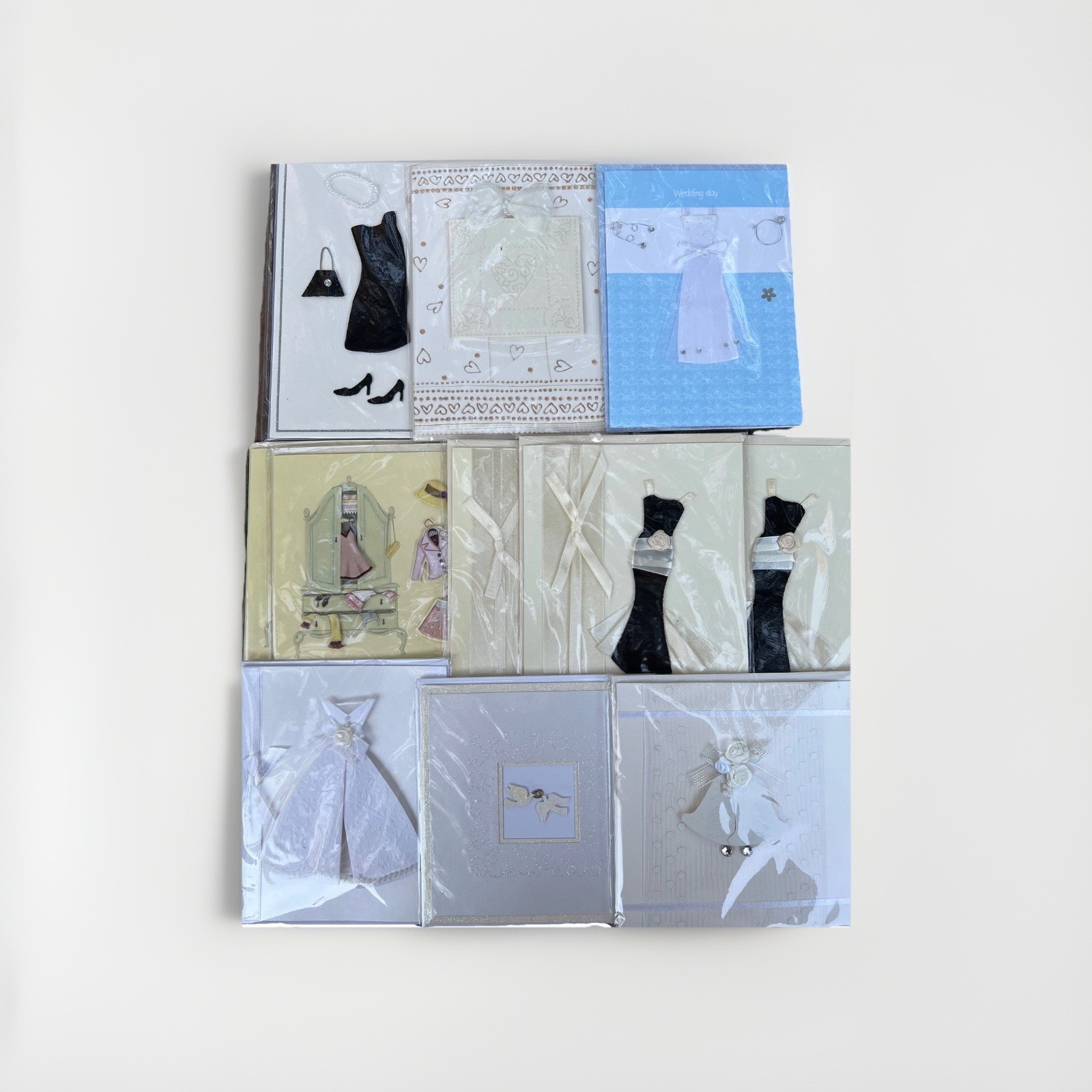 11 Paper Magic Group 3D Gift Cards Wedding Fashion Dresses **New**
