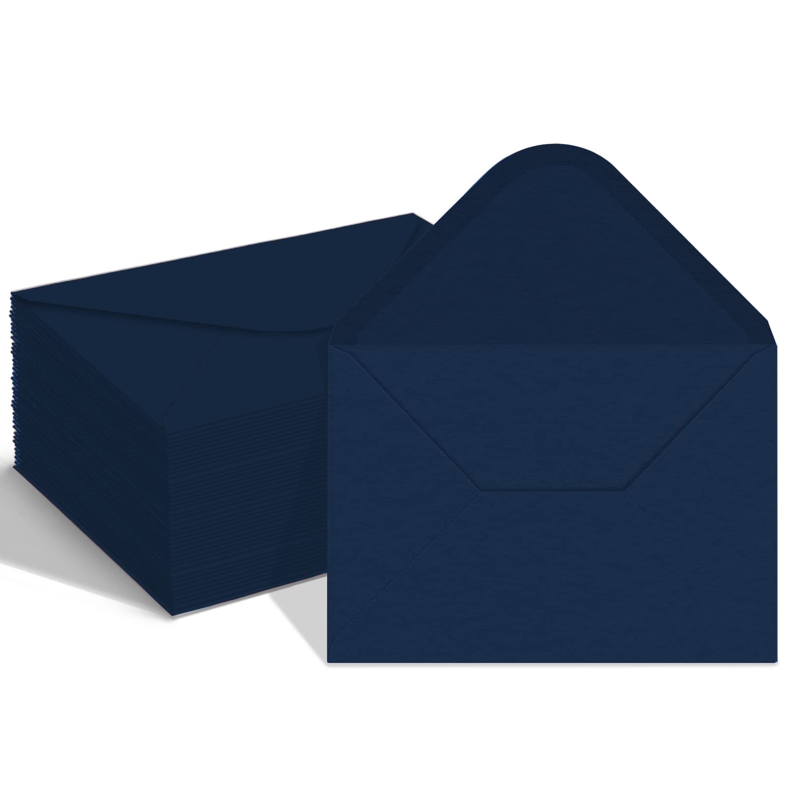 100 Pack 4×6 Navy Blue A6 Envelopes for Invitations Postcards Photos – Used f…