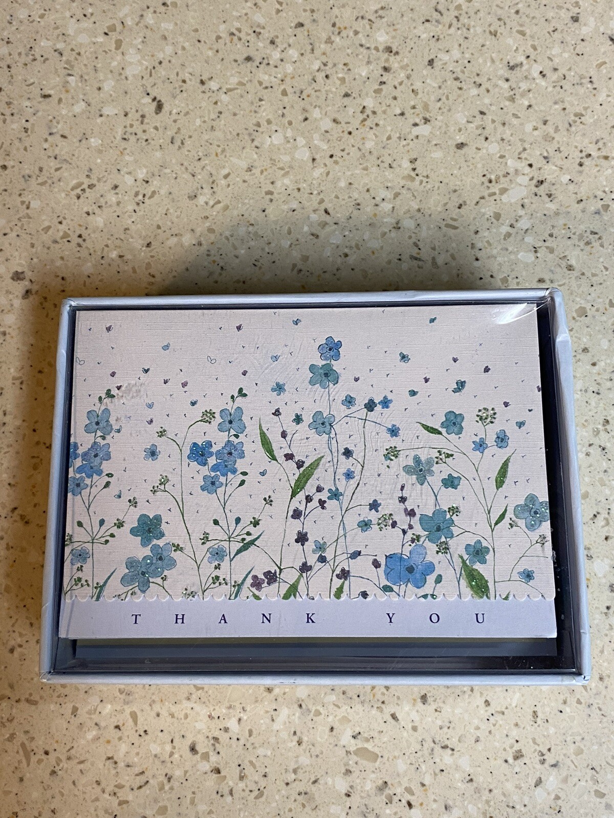 NIB Vintage Thank You Notes 14 Cards, 15 Envelopes Peter Pauper Press 2008
