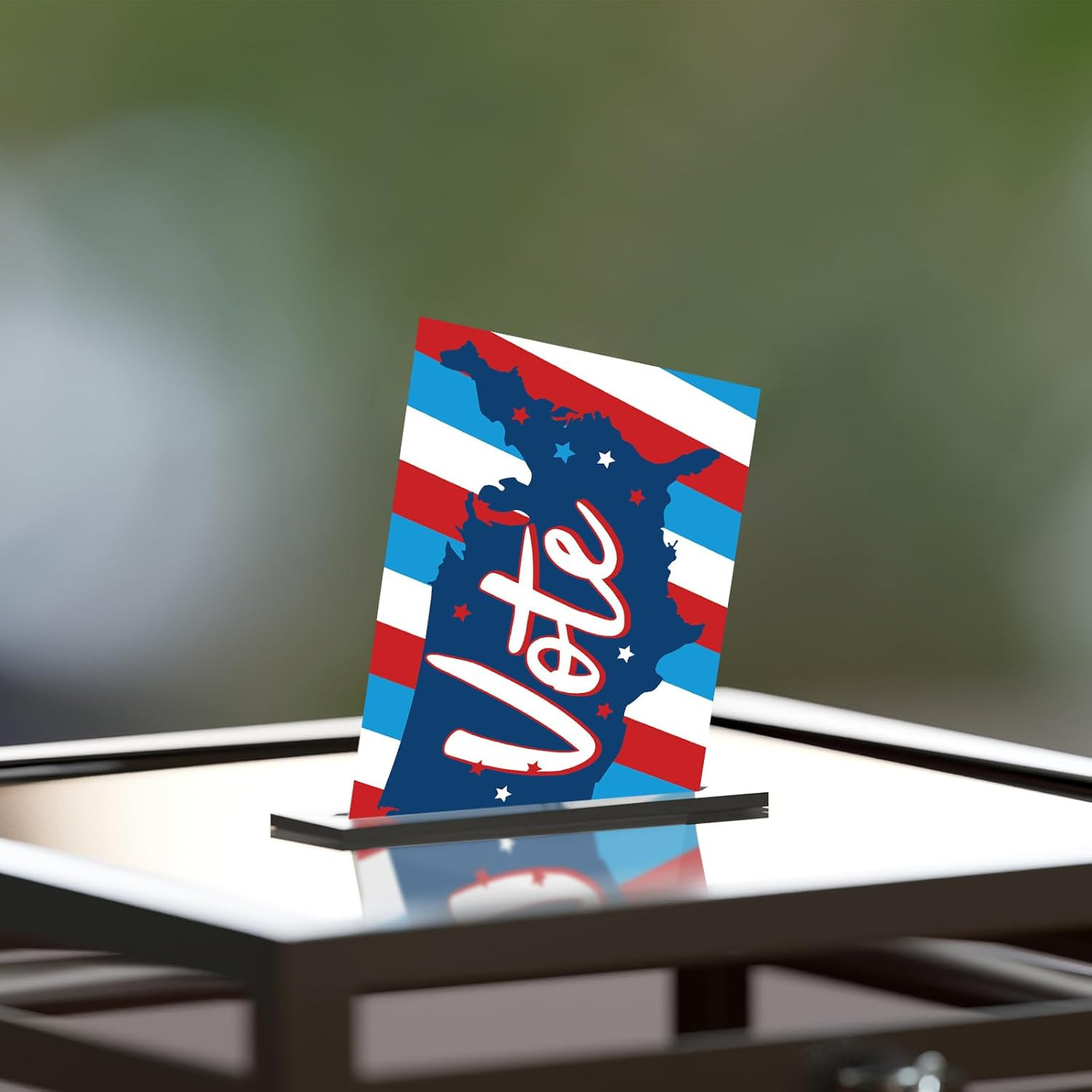 Voter Postcards Patriotic Red White and Blue Encouraging Voting Cards for Ele…