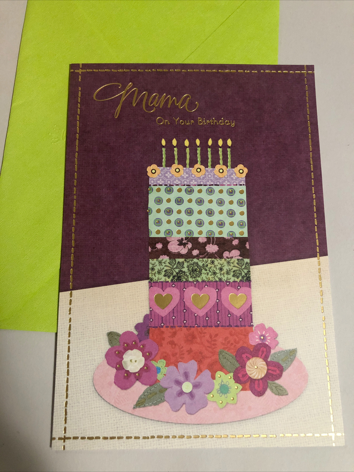 African American Happy Birthday Mama On Your Birthday Hallmark Greeting Card