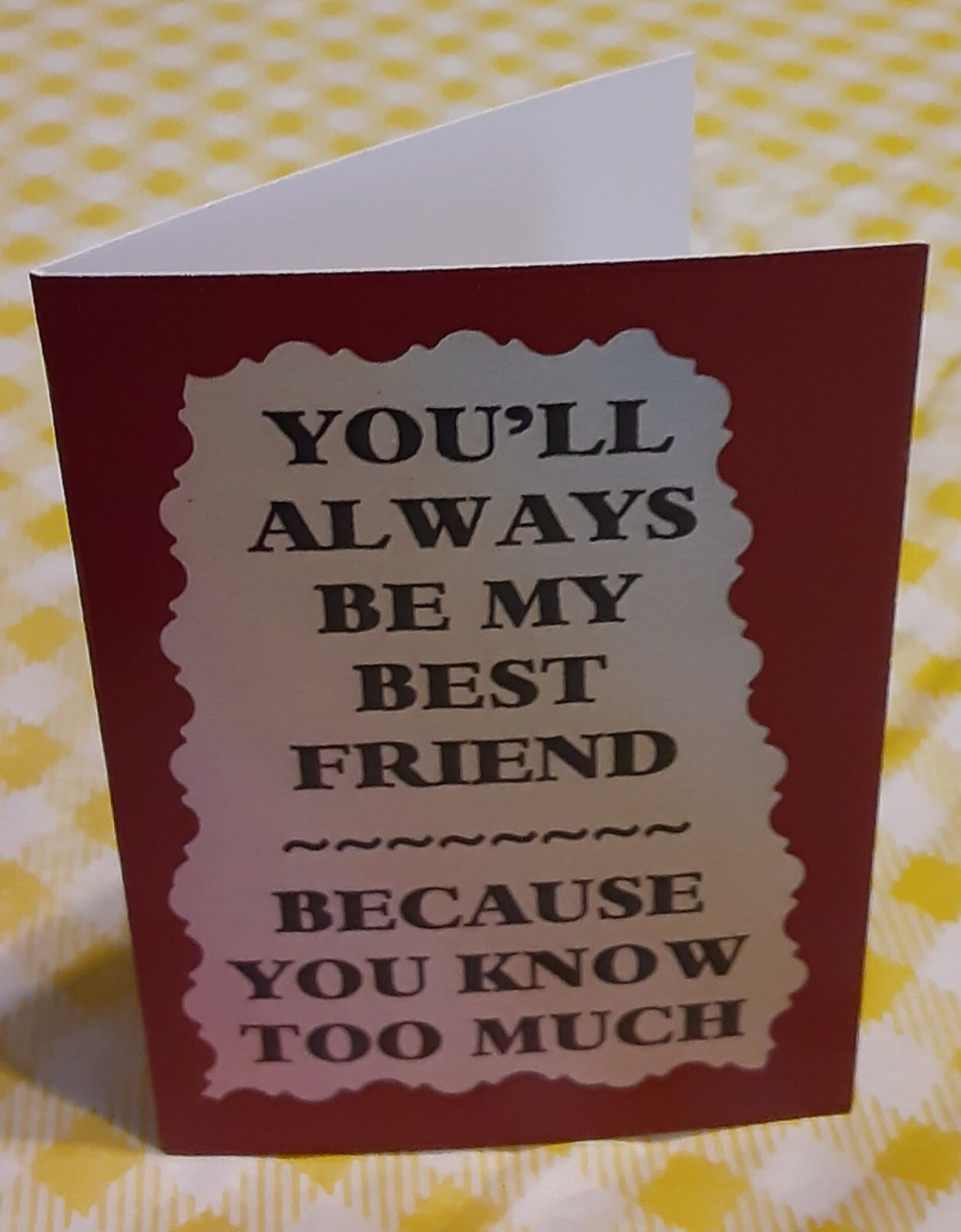 Set of 6 Love Note Cards Greeting Cards Blank Inside Inspirational Friendship #2