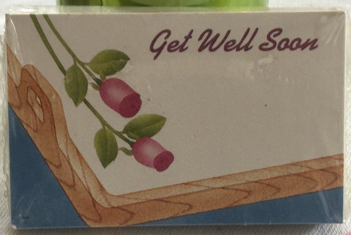 Sealed Vintage Florist Cards Get Well Soon 50 Cards Per Pack Brand New