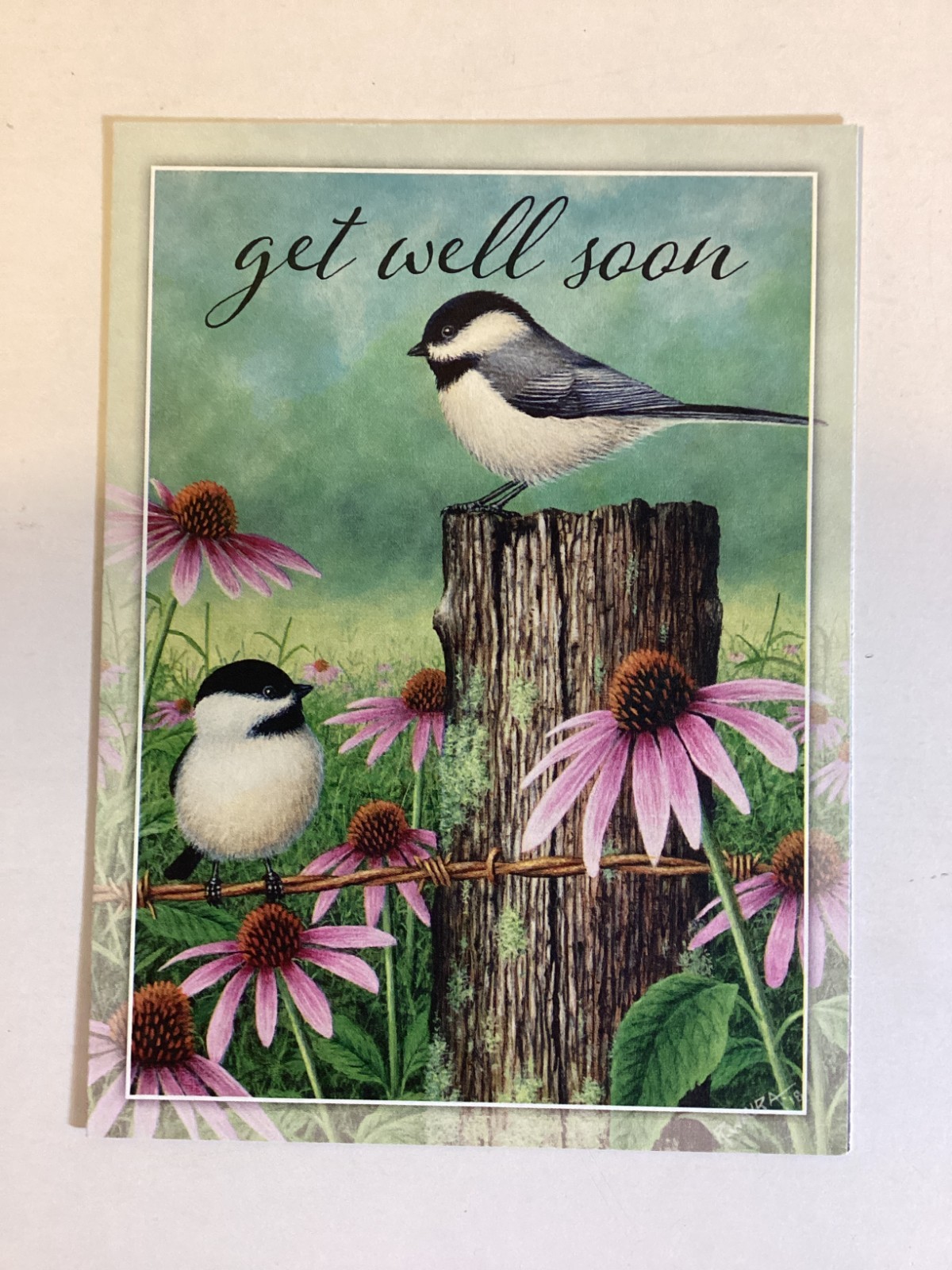 Get Well Soon Card 6-1/2″ X 4-3/4″ with Matching Envelope