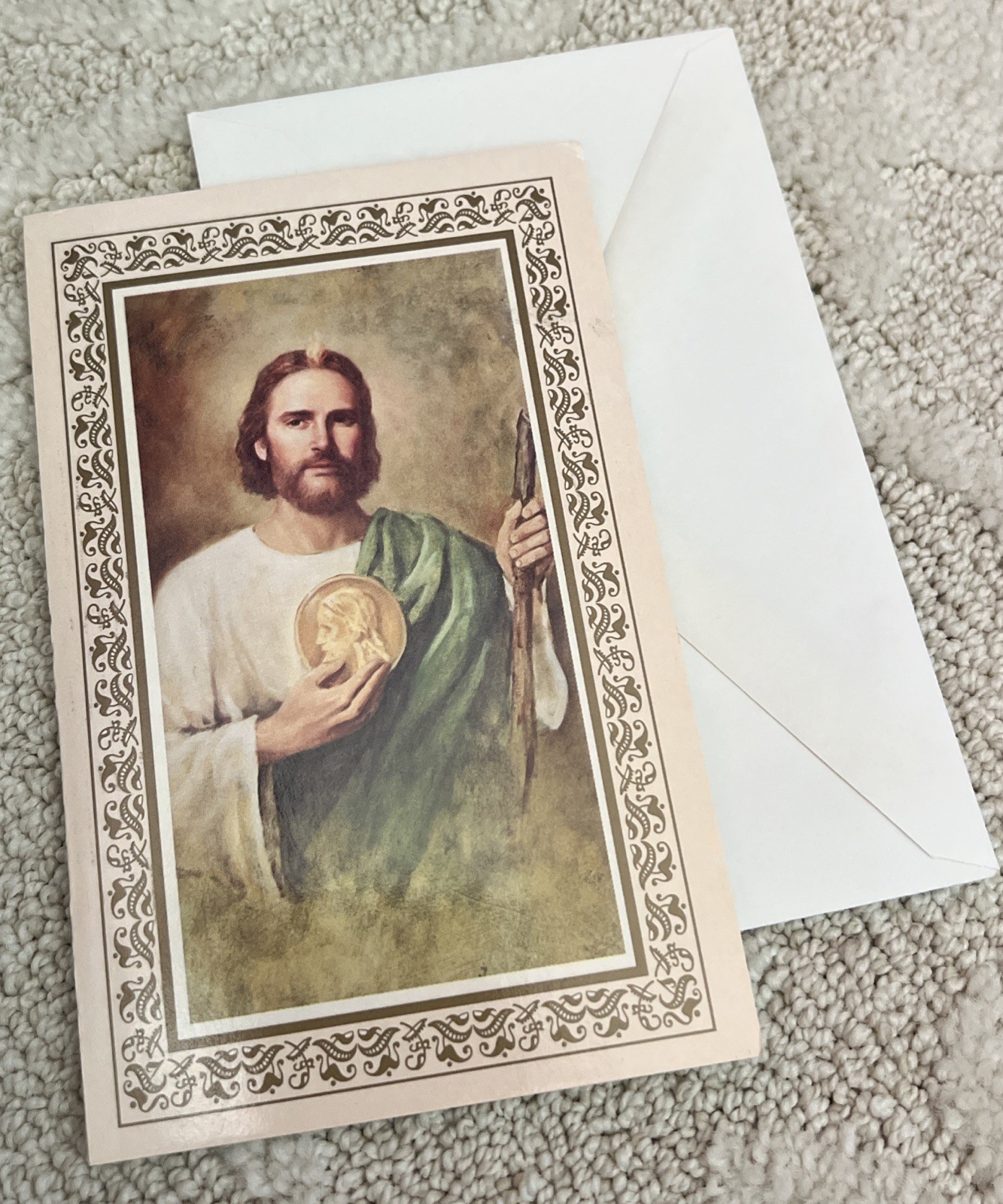 New Greeting Card St. Jude’s 3.5” By 5.5” Made In USA
