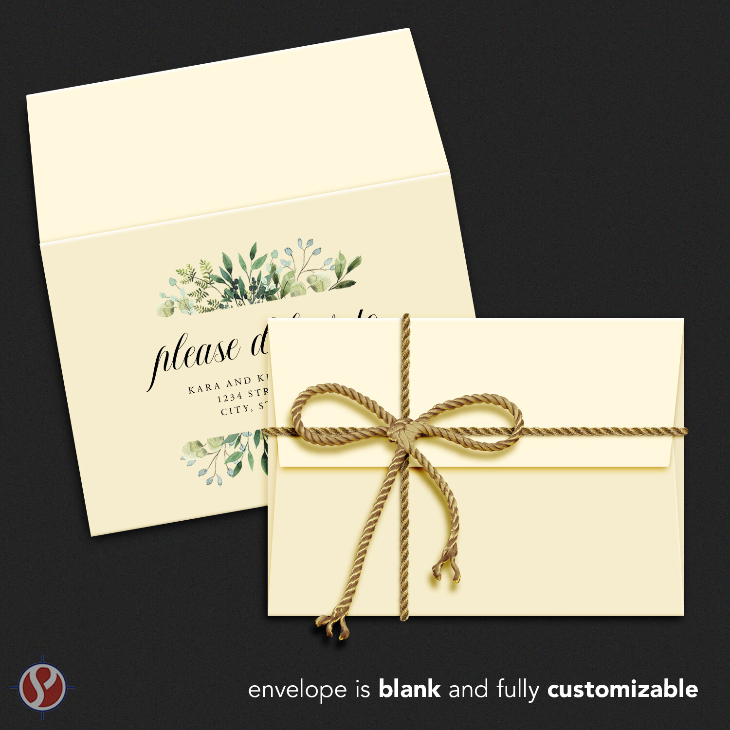 Cream A7 Envelopes, 5 1/4″ x 7 1/4″, Gummed Flap, 28lb Bond (105gsm), 1000 Qty