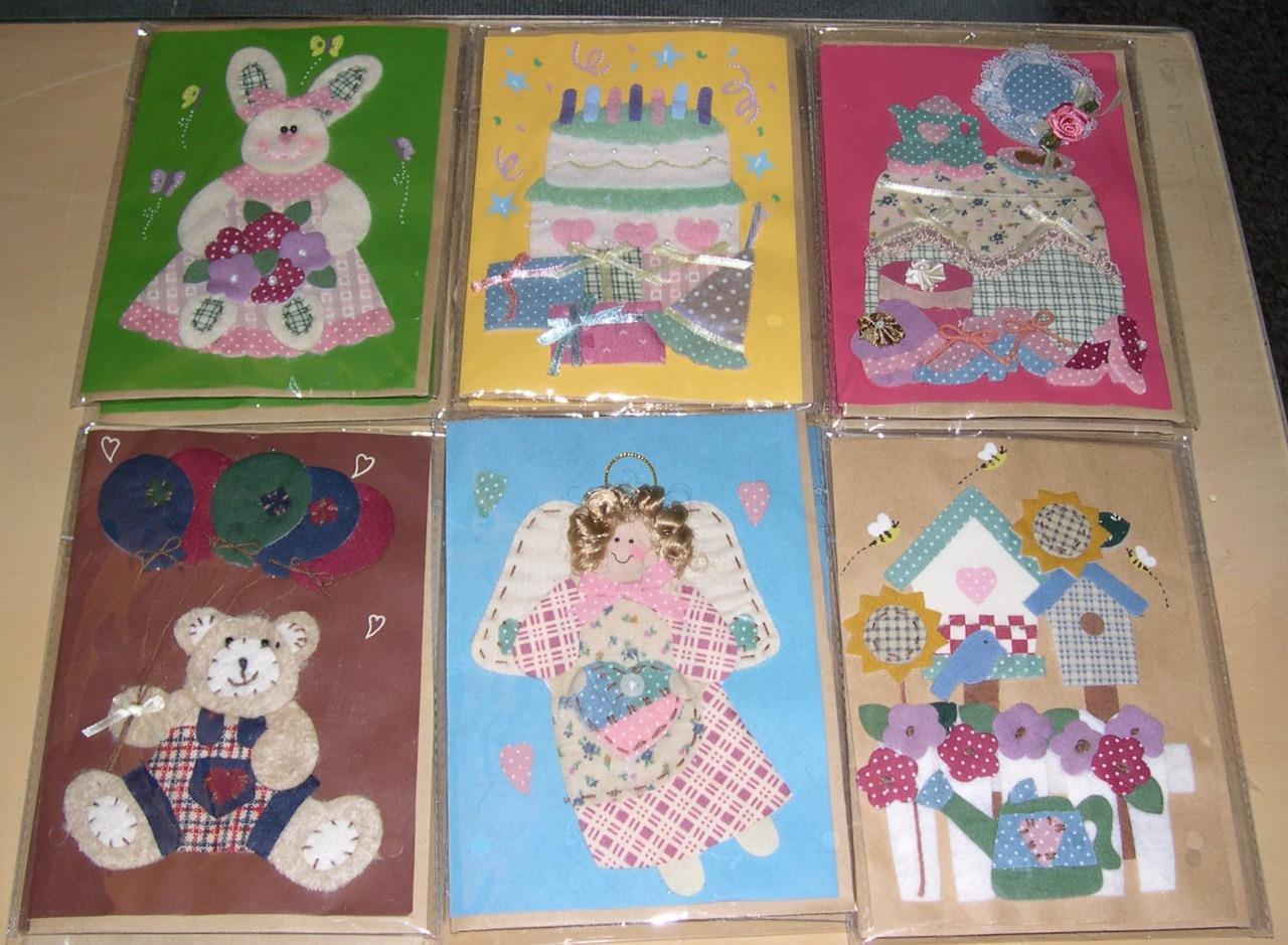 Handcrafted 3D Notecard Set of 12 in Decorative Storage Box