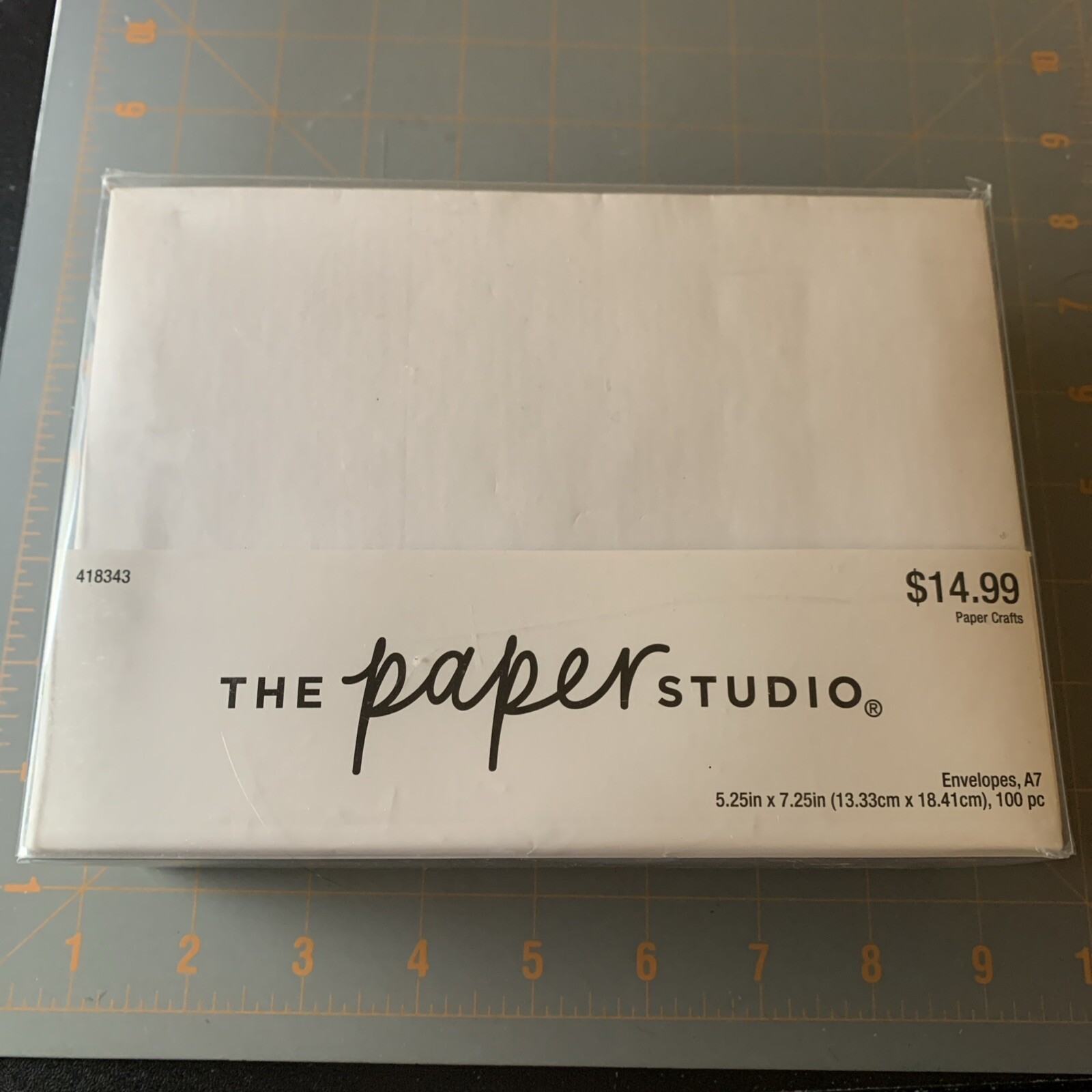 The Paper Studio 50 (100 Pieces)Cards And Envelopes A7 White Box Set Stationary