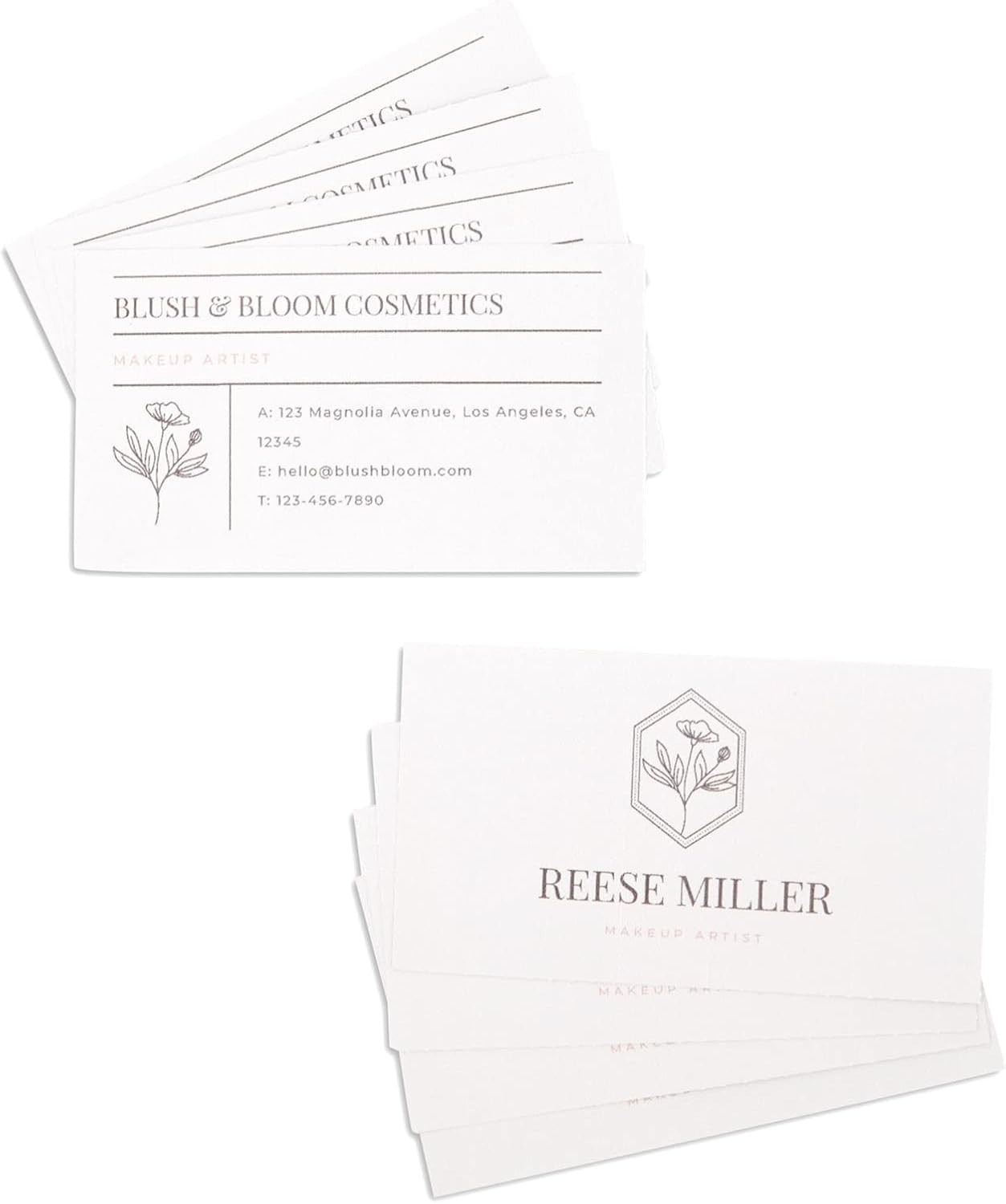 Customizable Printable Business Cards – 3.5 x 2 in – 100 Sheets, 1000 Perforated