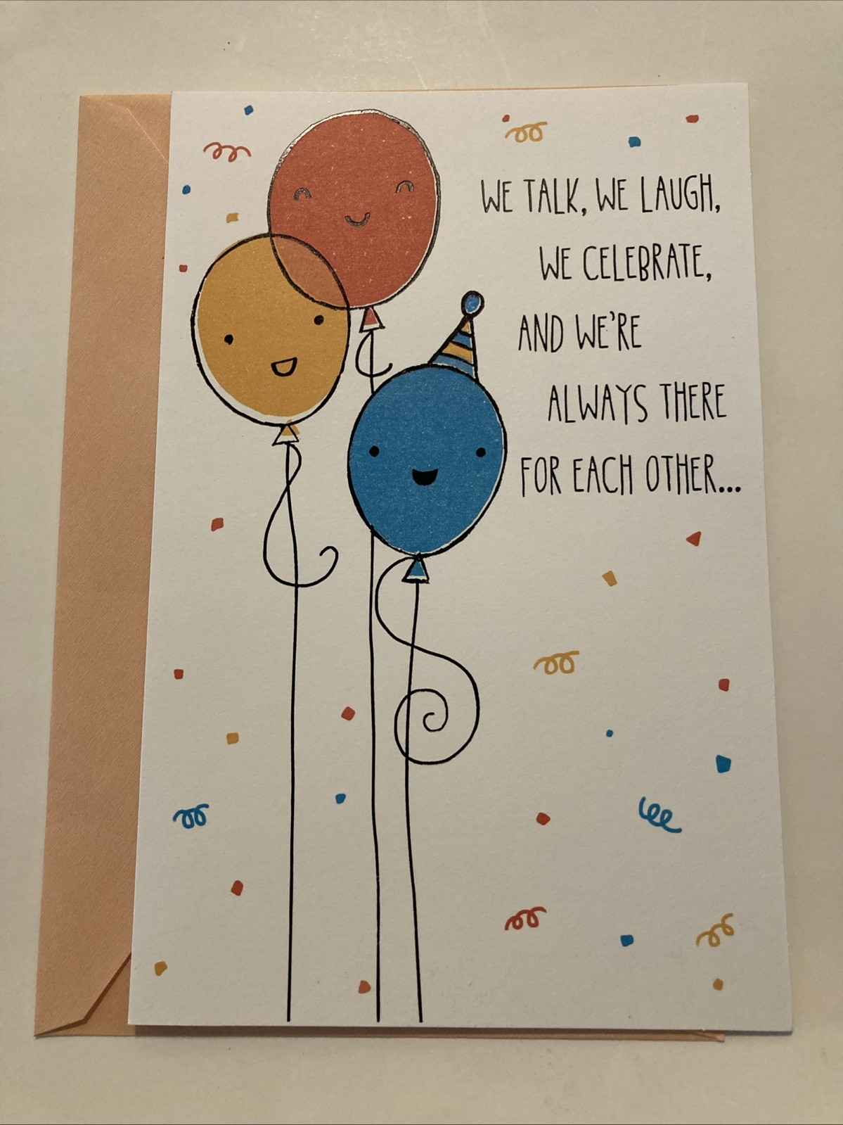 Happy Birthday To My Friend Large American Greetings Greeting Card With Envelope