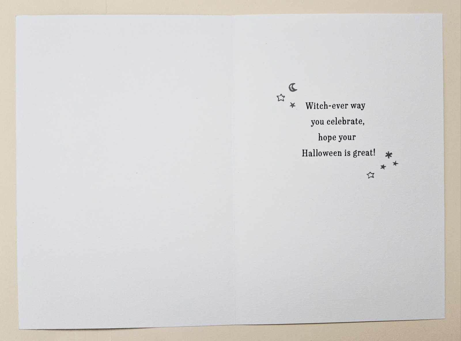 Happy Halloween / Disney Greeting Card (incl. Envelope 7×5″)