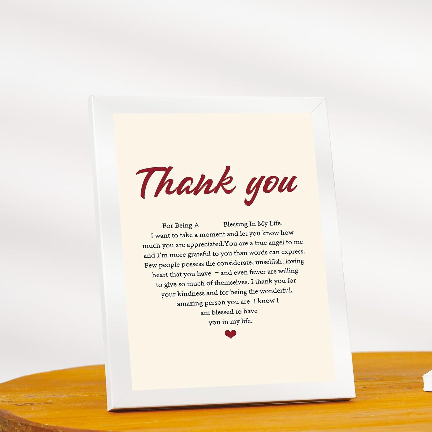 Teacher Thank You Card Gifts, Appreciation Card from Student, Gratitude Gifts fo